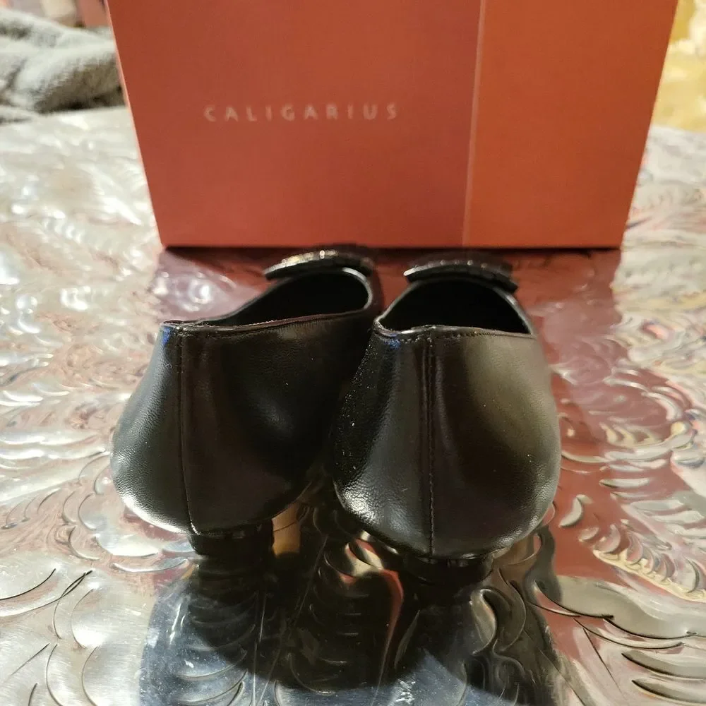 Caligari made in italy-Anita,Tortorella all leather, sz.9.5 4A